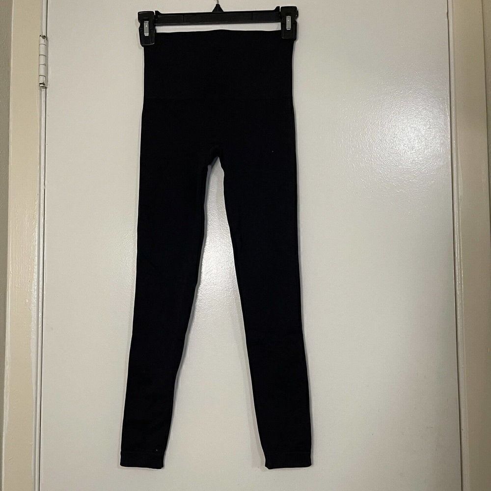 SPANX Black shapewear contour seamless leggings size US small